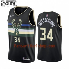 NBA Milwaukee Bucks Trikot Giannis Antetokounmpo 34 Nike 2019-2020 Statement Edition Swingman - Kinder